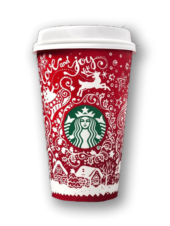 christmas starbucks cup